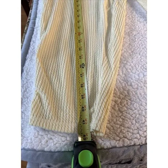 NWT Nine West Women's Plus Size 3X Active Pants Bright Yellow Pockets Bottom - Picture 4 of 5